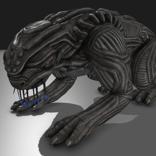 Alien Animal Blender Game Engine