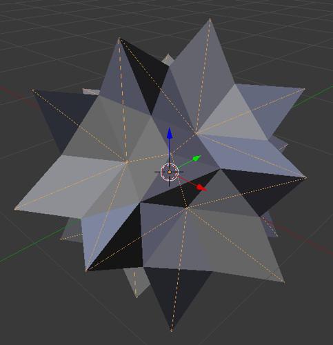 Rhombic Hexecontahedron