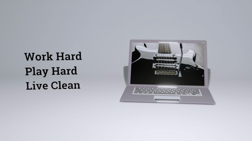 Laptop Intro Template Motion Graphics Blender 2.8