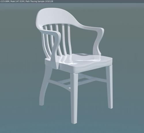 Courtroom chair