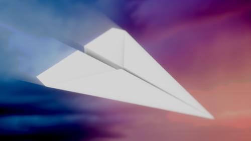 Paper plane