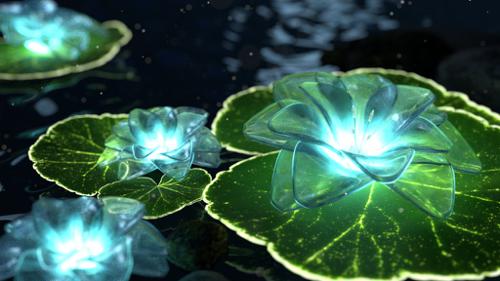 Glasblume