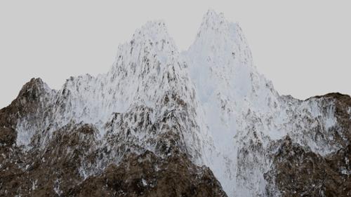 procedural texture snow_mountain