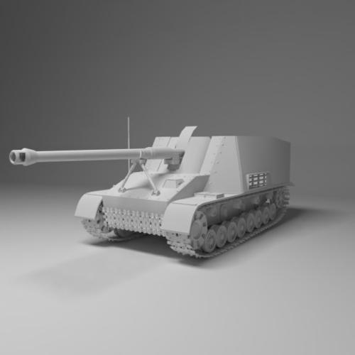 Nashorn - German Tank Destroyer