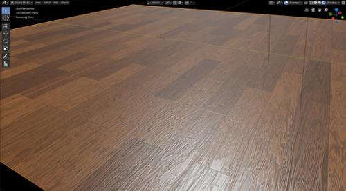 procedural texture wood material