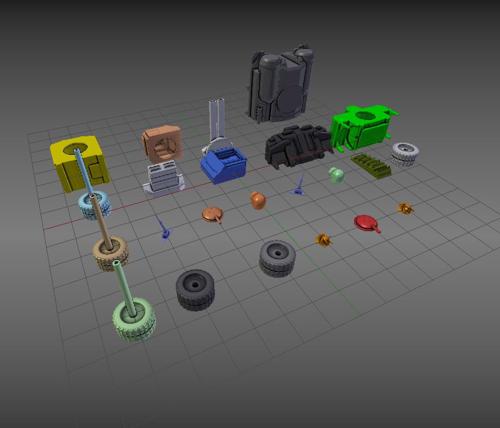 Amphibious Tank 3d-printable