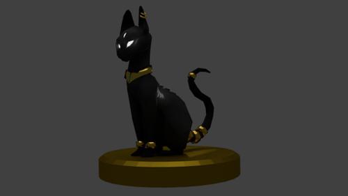 Egyptian feline
