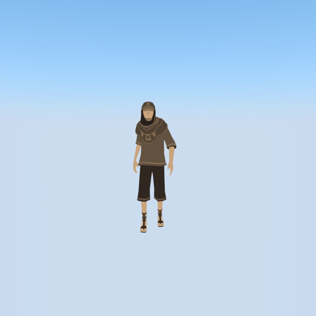 walking character