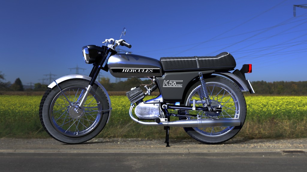 Hercules K50 motorcycle (1973)