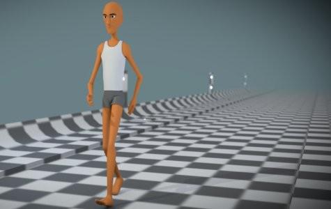 Blender character 03 - walkcycle