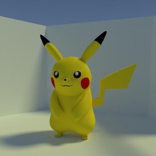 Pikachu 3D model