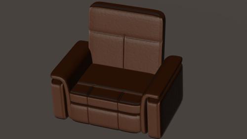 Basic, Medium Poly Recliner Chair