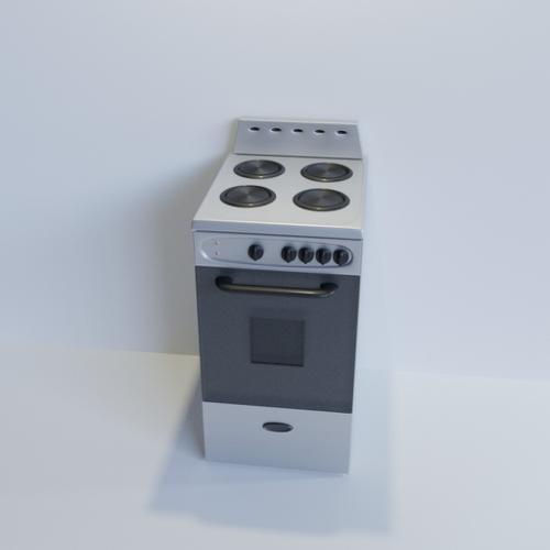 Apartment Stove - Blender 2.8