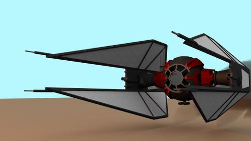 First Order TIE Interceptor