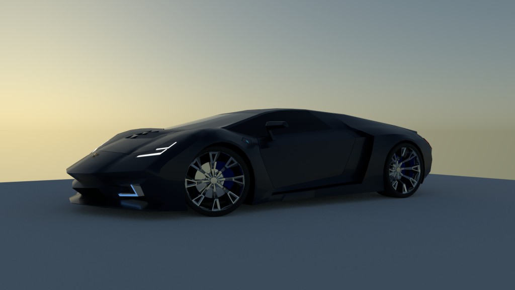 Supercar Tavaculo (Inspired by Lamborghini)