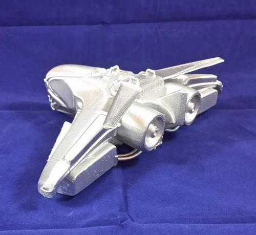 Intergalactic Spaceship 3d-printable