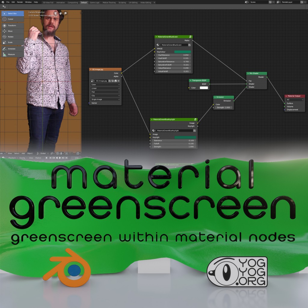 Greenscreen Within EEVEE