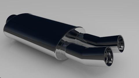 Twin exhaust