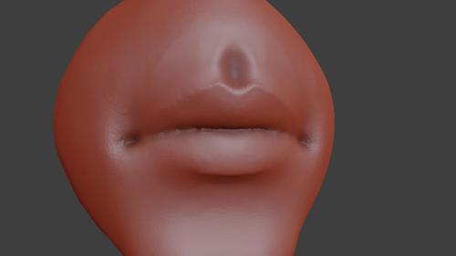 mouth/lips sculpt