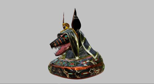 Anubis head