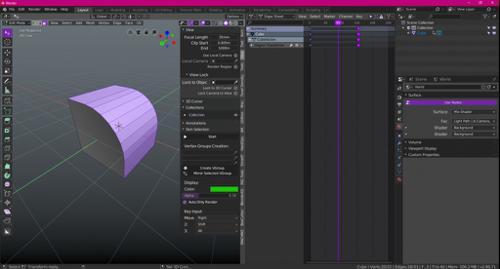 Pro Grape Theme for Blender 2.8