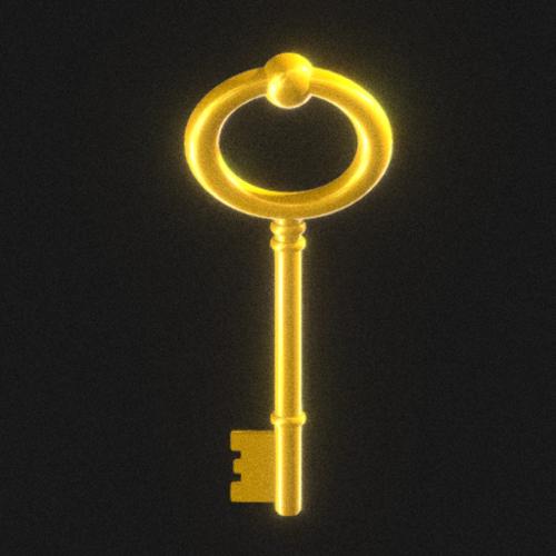 Gold key