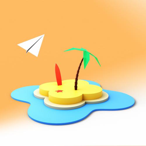 Island Low Poly