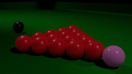 Snooker balls