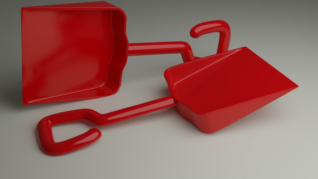 Toy shovel