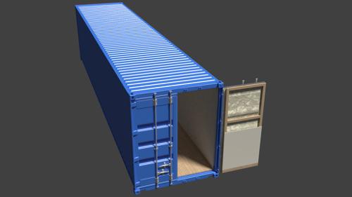 ISO Container 40ft/12.2m High Cube /w Insulation