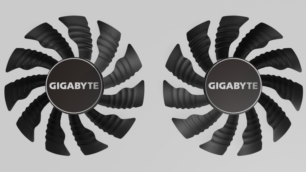 GIGABYTE fan blades ( computer part )