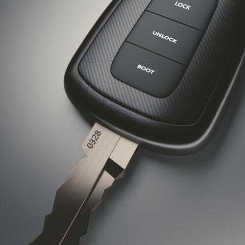 Carbon Fibre Key