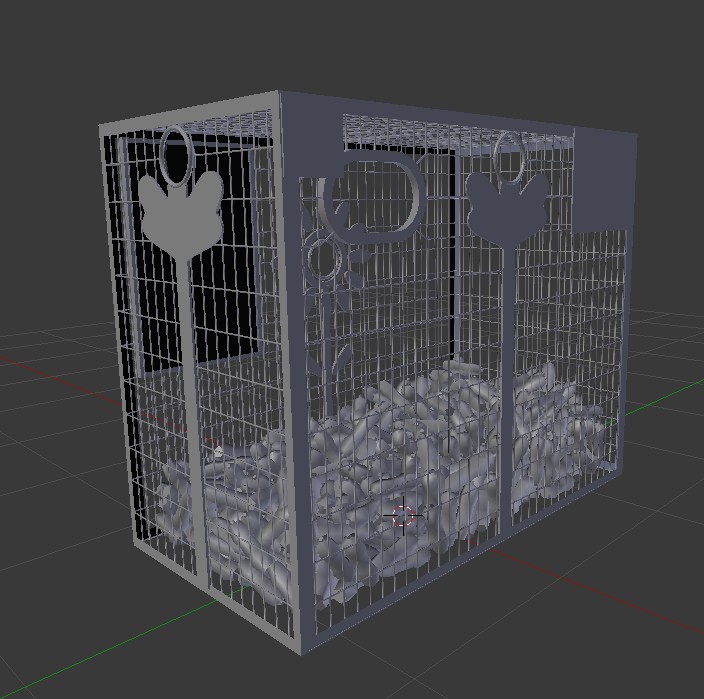 Bottle Cage, Bottle Trash Collector (Skate'n Modeling 5)