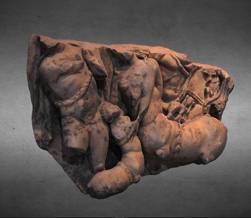 Fragment of a sarcophagus