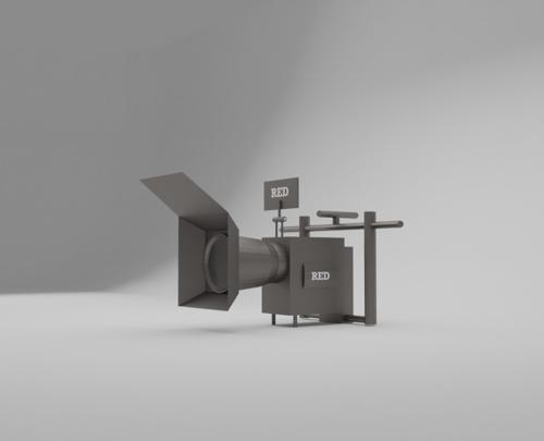 Red Epic Camera (Low poly)