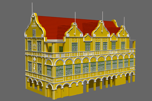 Penha Building in Curacao
