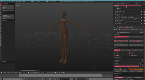 LX Stylized Female RIG