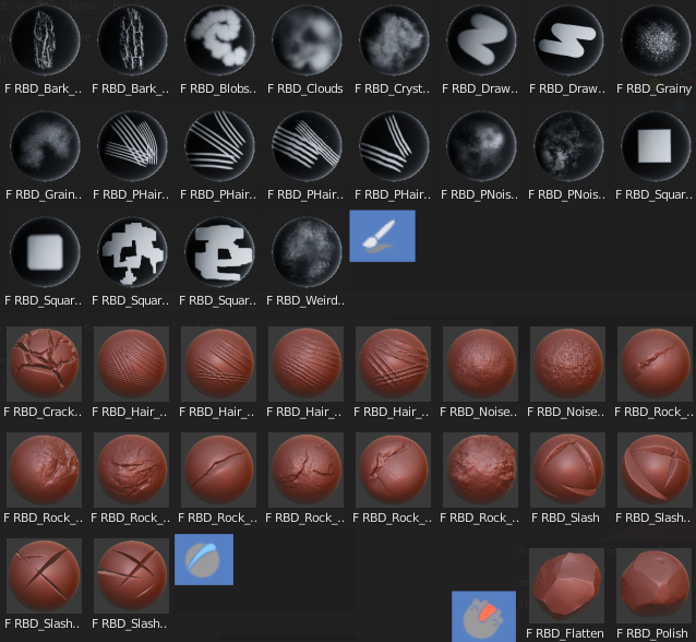 Blender 2.8 Brushpack