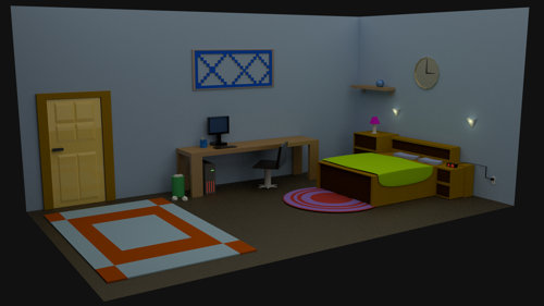 Low Poly Room