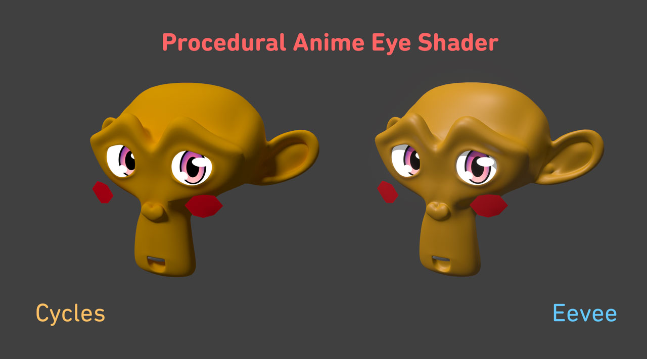 Procedural Anime Eye Shader
