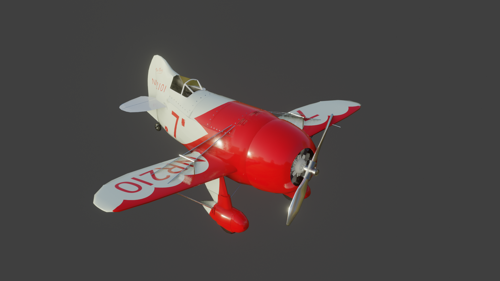 GeeBee R2 Racing Plane airplane