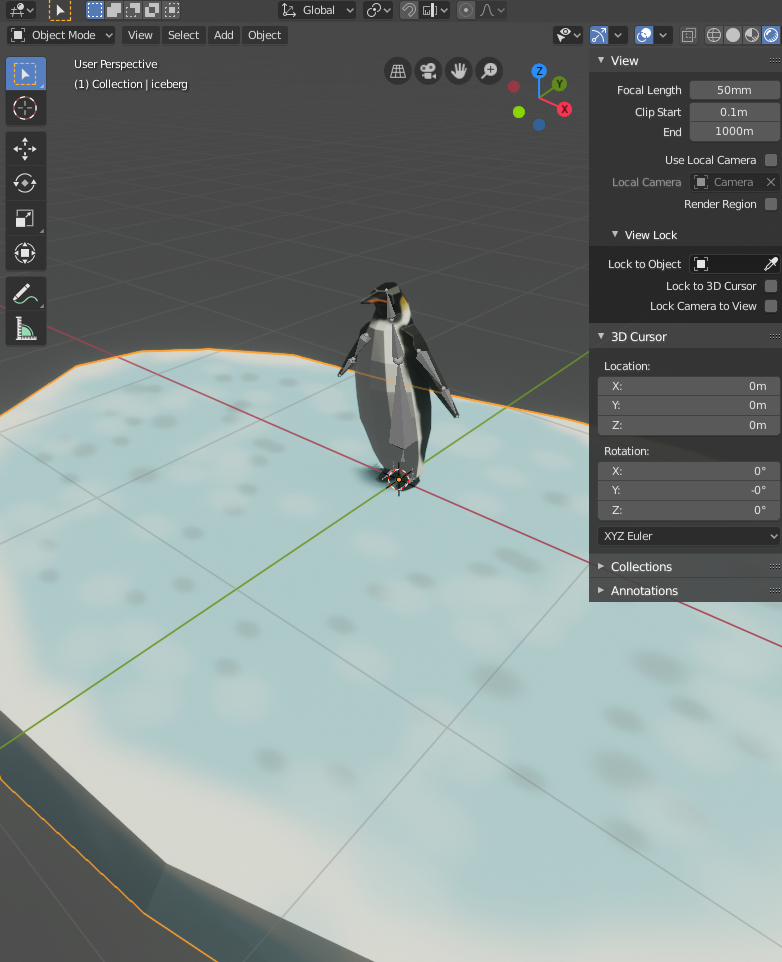 Lowpoly Penguin