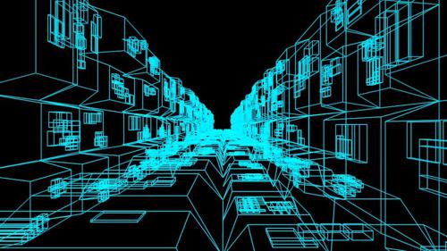 Glowing sci-fi trench v1.0