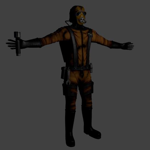 Dannyboy from Materia 1 (Rigged)