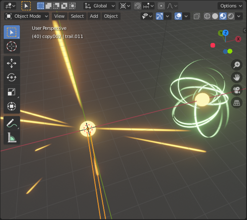 Procedural energy orb effect(2.80eevee)