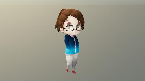 Chibi | rigged | Girl