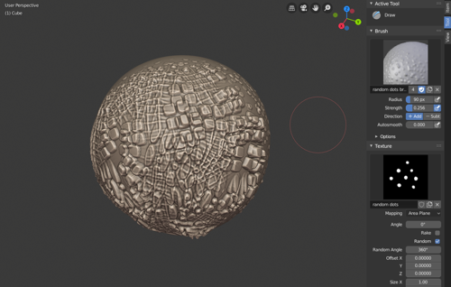 Rhino sculpt brushes 2.8