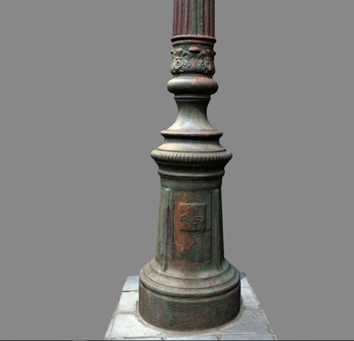 Street lamp post