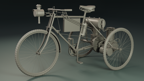 motorized tricycle