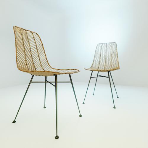 Wire Chair Low Poly